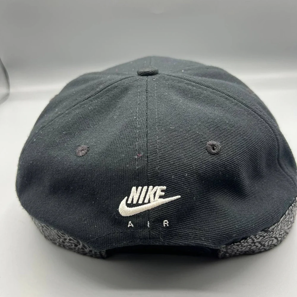 Air Jordan Hat Men Black Cement Elephant Jumpman Nike Air Snap Back Cap‎